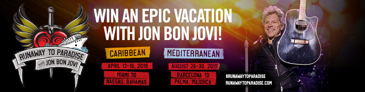 Win an Epic Vacation with Jon Bon Jovi!