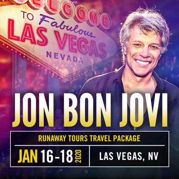 Las Vegas Jon Bon Jovi Single (Package for one)