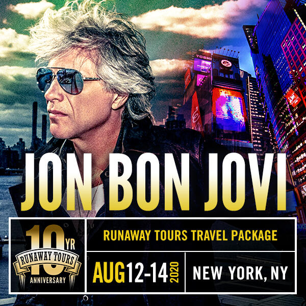 New York Jon Bon Jovi - Single (Package for one)